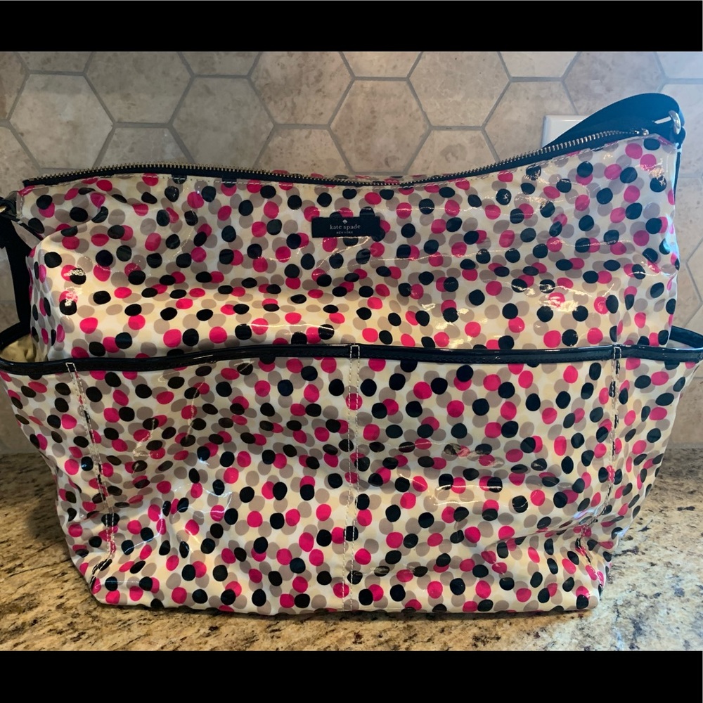 Kate Spade Polka Dot Diaper Bag